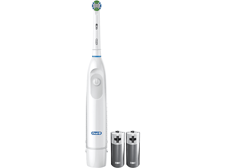 ORAL-B Pro Battery Precision Clean, batteriebetriebene Elektrische Zahnbürste Weiß