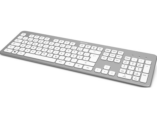 HAMA KW-700 - Tastatur (Silber/Weiss)