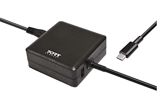 PORT DESIGNS 900097 (65 W USB Type-C) - Alimentation (Noir)