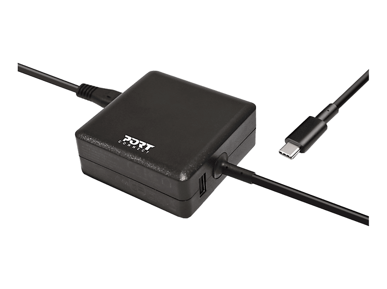 PORT DESIGNS 900097 (65 W USB Type-C) - Netzteil (Schwarz)