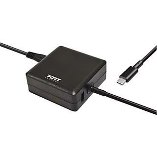 PORT DESIGNS 900097 (65 W USB Type-C) - Bloc d'alimentation (Noir)