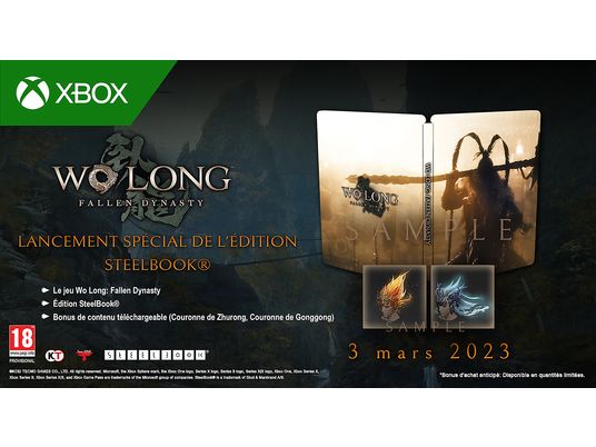 Wo Long : Fallen Dynasty - Édition SteelBook - Xbox Series X - Français