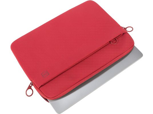 TUCANO Second Skin TOP - Custodia protettiva, MacBook Air 13" Retina e MacBook Pro 13", universale, 13 "/34.2 cm, Rosso