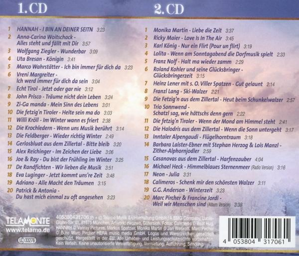 VARIOUS (CD) Die - Hitparade - Volkstümliche Winter2023