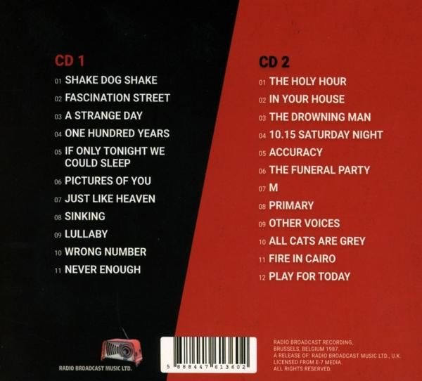 The Cure - Brussels / Belgium, 1987 / FM Broadcast  - (CD)