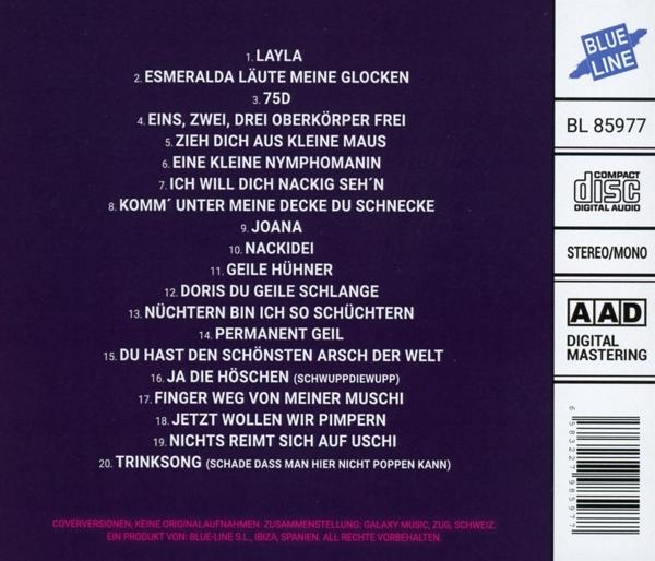 VARIOUS - Layla And versaute, geile Hits (Coverversionen)  - (CD)