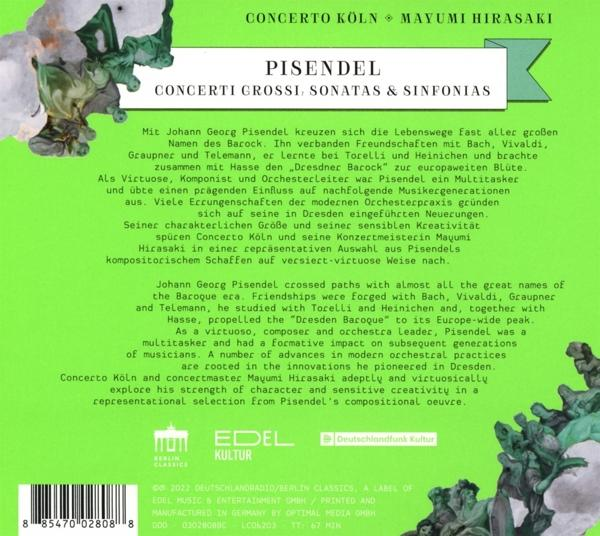 Concerto Köln - Pisendel  - (CD)