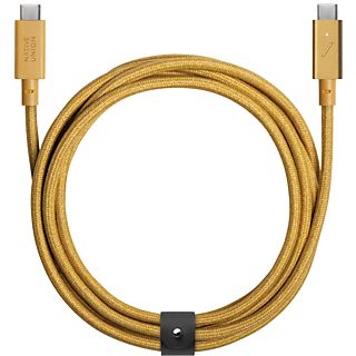 NATIVE UNION Belt Cable - USB-C zu USB-C Lade- und Sync- Kabel (Kraft)
