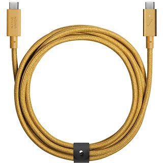 NATIVE UNION Belt Cable - Cavo di ricarica e sincronizzazione da USB-C a USB-C (Kraft)