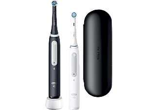 ORAL-B iO Series 4 Duo - Elektrische Zahnbürste (Quiet White/Matte Black)