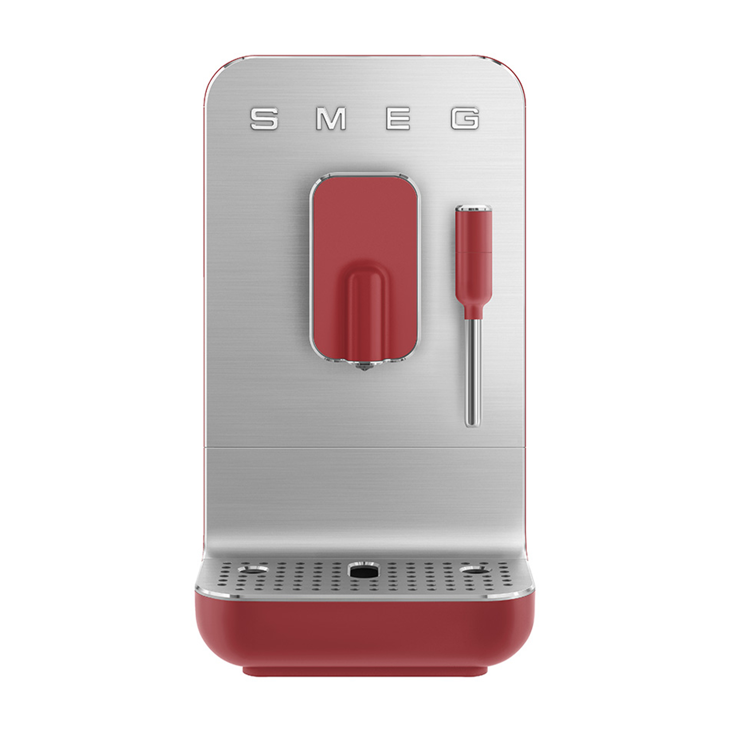 Smeg Bcc02Rdmeu Macchina Caffé Automatica, rosso opaco