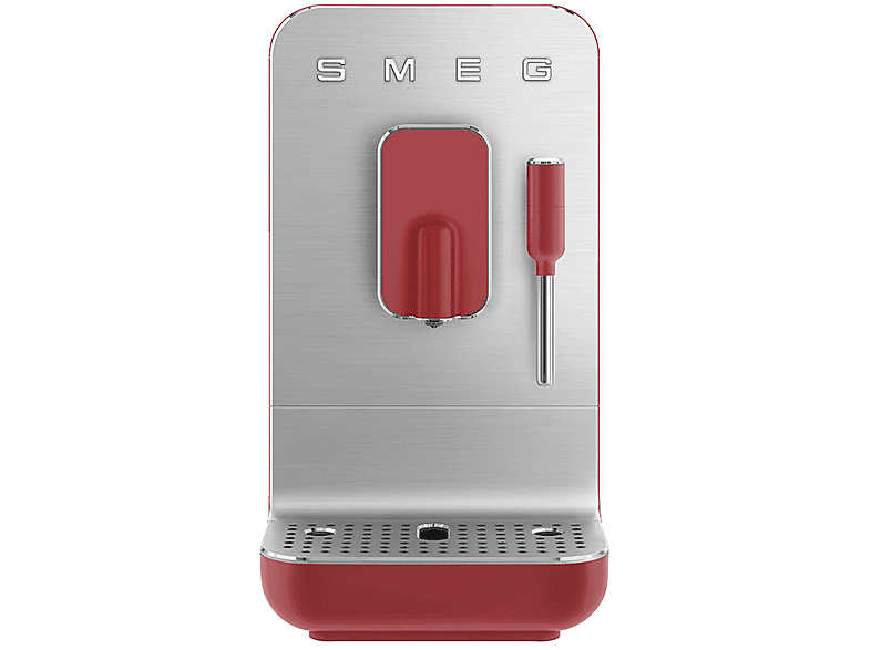 Smeg Bcc02Rdmeu Macchina Caffé Automatica, rosso opaco