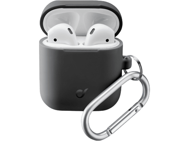 AirPods - FUNDA SILICONA PROTECTORA PARA AIRPODS COLOR AZUL UNOTEC