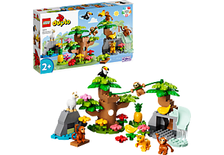 LEGO DUPLO 10973 Wilde Tiere Südamerikas Bausatz, Mehrfarbig