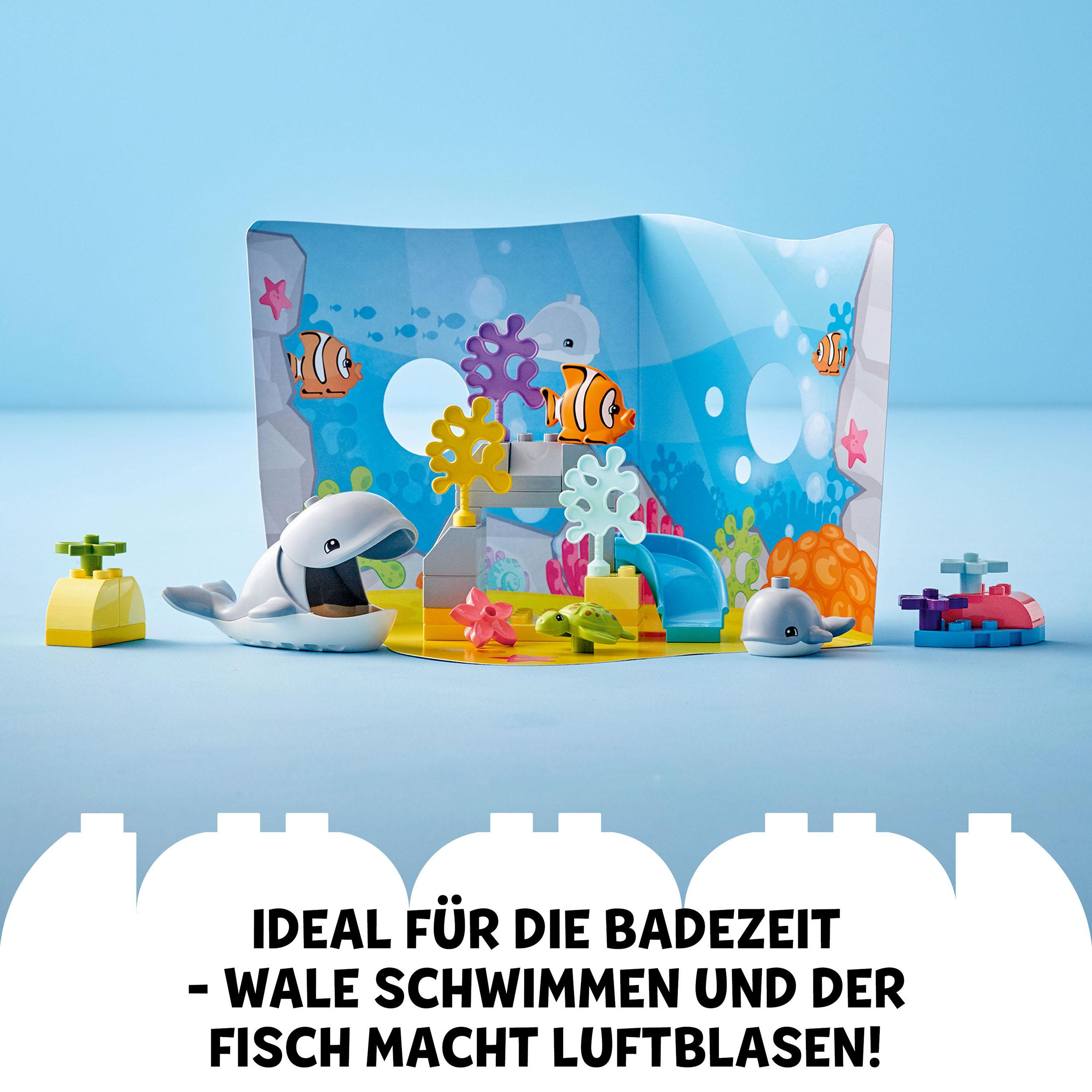 LEGO DUPLO 10972 Wilde Tiere des Ozeans Bausatz, Mehrfarbig