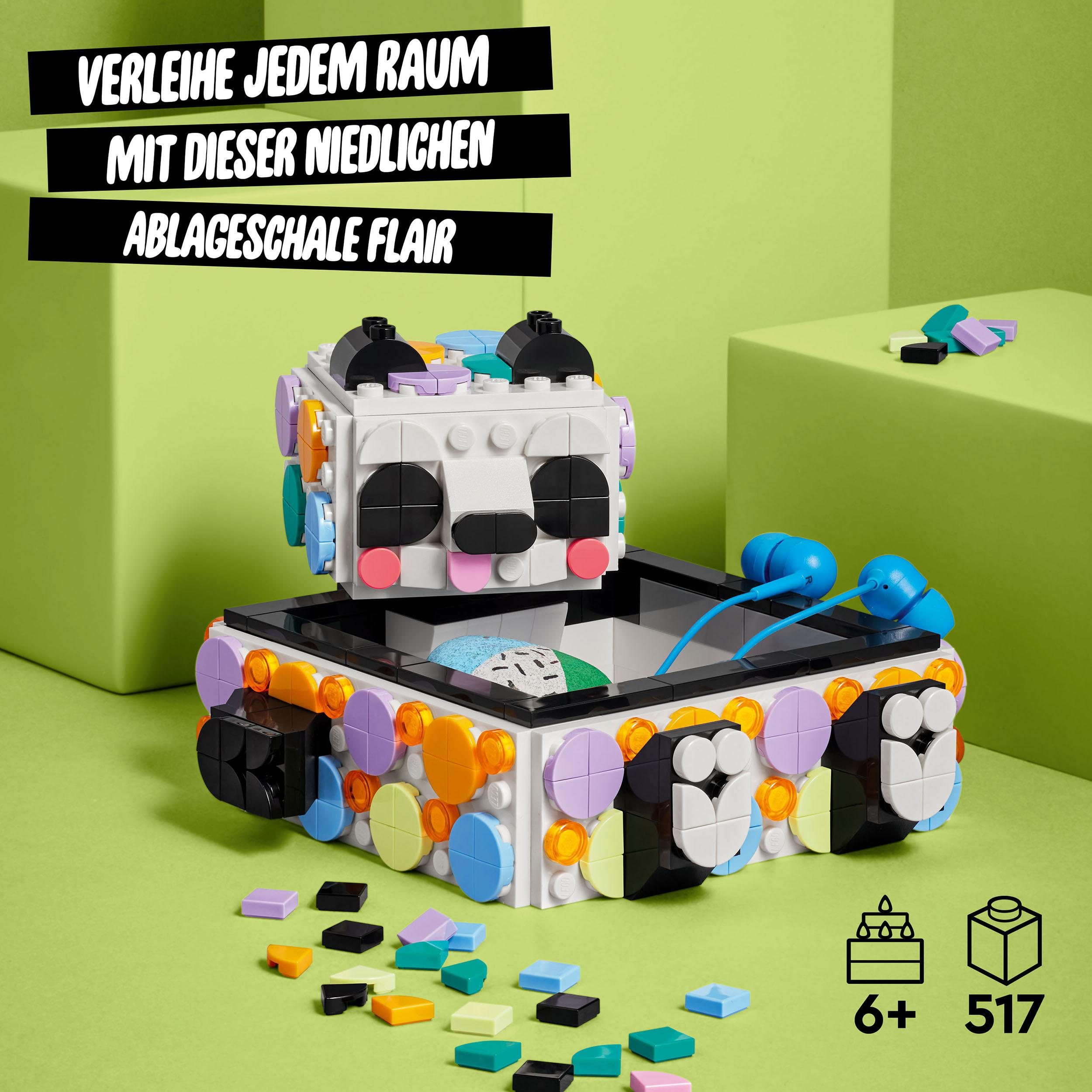 LEGO DOTS 41959 Panda Ablageschale Bausatz, Mehrfarbig