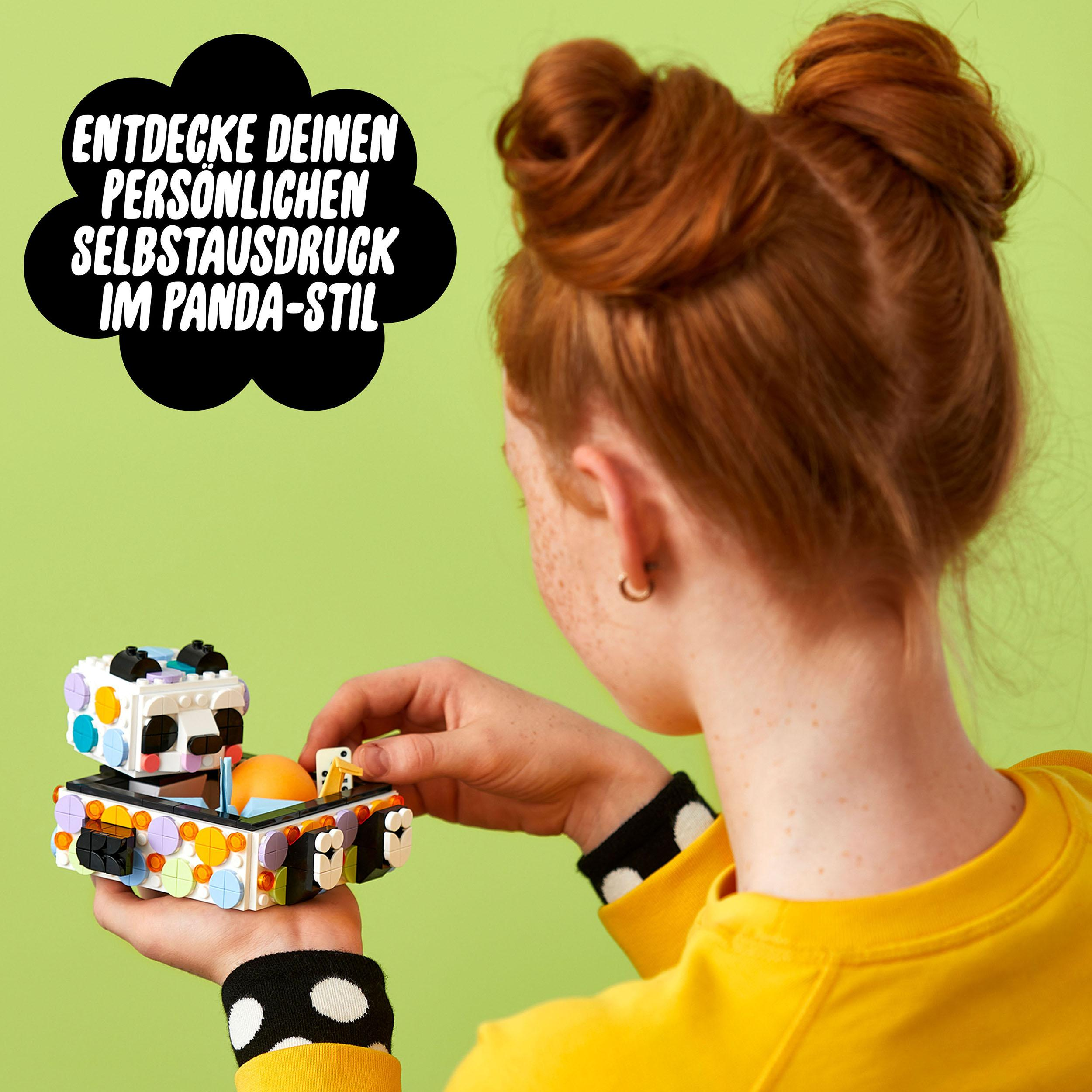 LEGO DOTS 41959 Panda Ablageschale Bausatz, Mehrfarbig