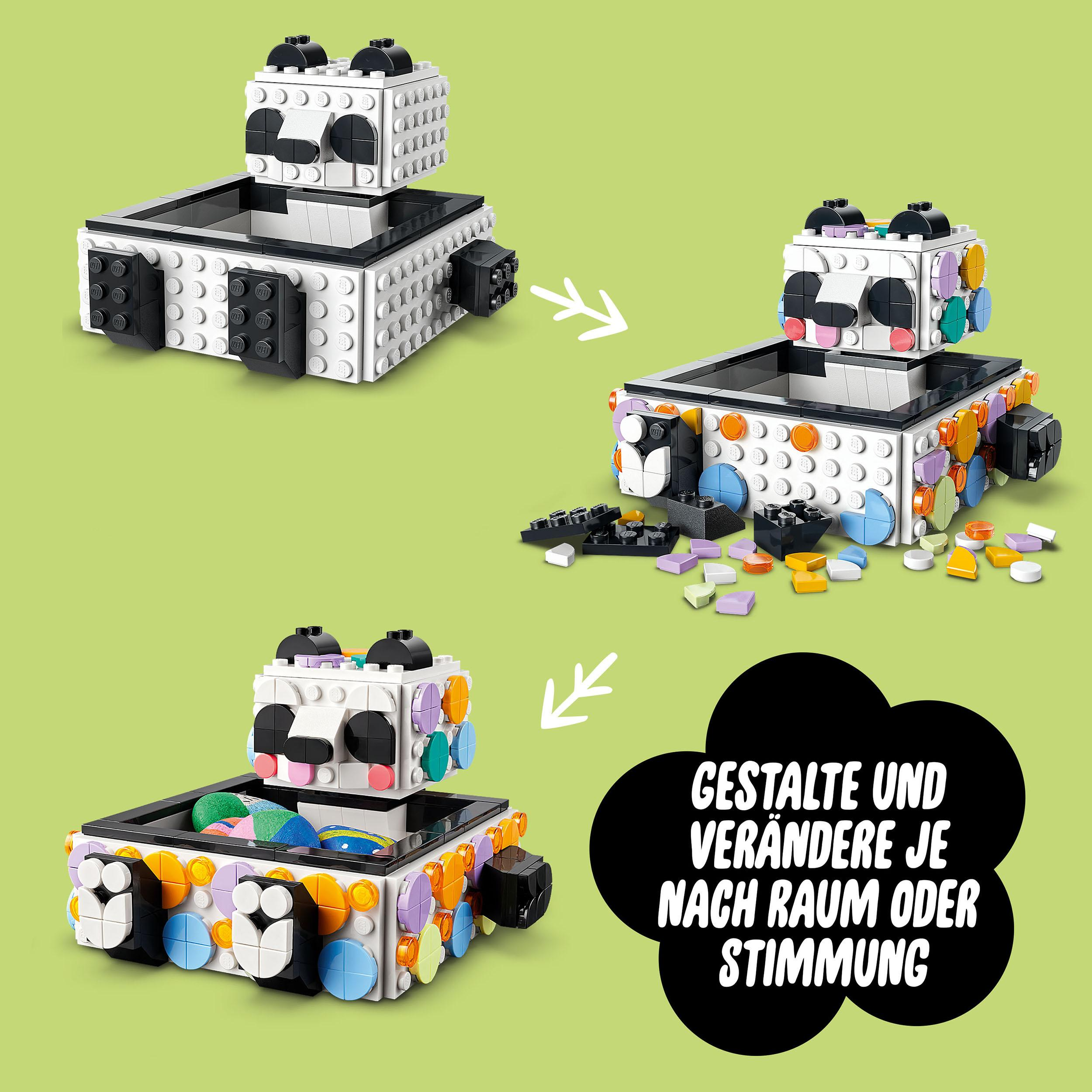 LEGO DOTS 41959 Panda Ablageschale Bausatz, Mehrfarbig