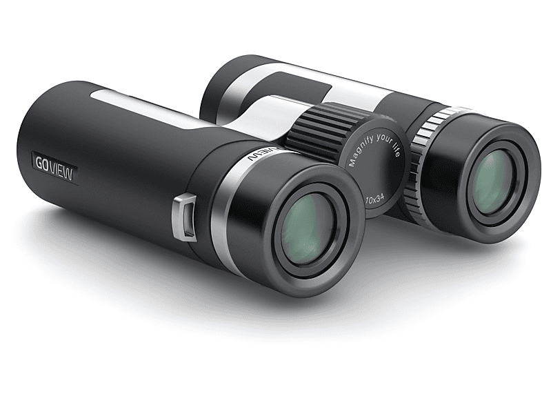 GOVIEW ZOOMR 10x34 Fernglas, Phantom Black 10x, 34 mm, Fernglas