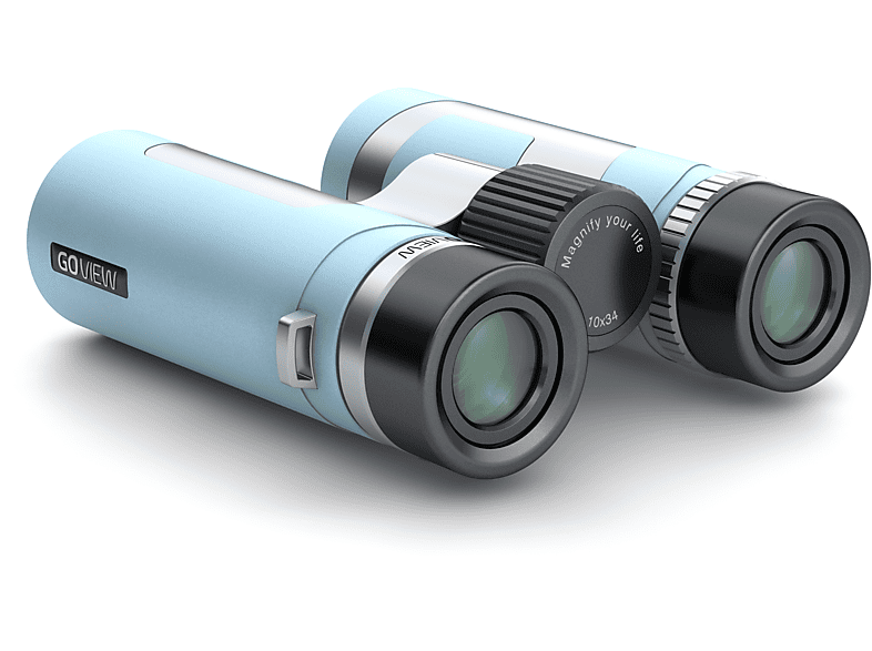GOVIEW ZOOMR 10x34 Fernglas, Miami Blue 10x, 34 mm, Fernglas