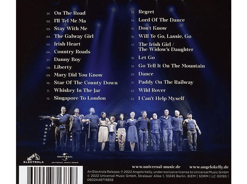 Thumbnail - Angelo Kelly & Family - The Last Show (CD)