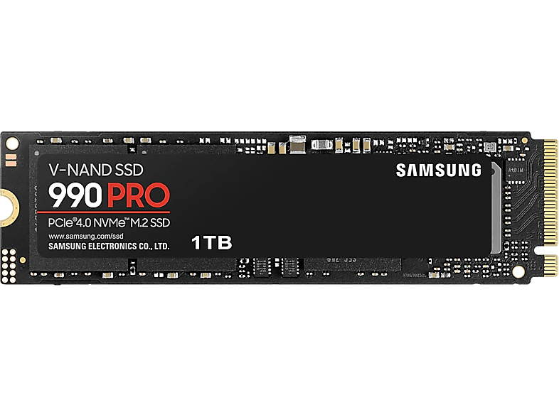 Samsung Interne Ssd-schijf 1 Tb 990 Pro Pcie 4.0 Nvme M.2 (mz-v9p1t0bw)