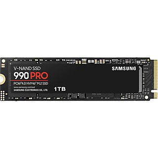 SAMSUNG Interne SSD-schijf 1 TB 990 Pro PCIe 4.0 NVMe M.2 (MZ-V9P1T0BW)