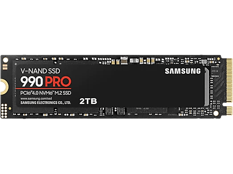 Samsung Interne Ssd-schijf 2 Tb 990 Pro Pcie 4.0 Nvme M.2 (mz-v9p2t0bw)