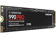 SAMSUNG Interne SSD-schijf 2 TB 990 Pro PCIe 4.0 NVMe M.2 (MZ-V9P2T0BW)