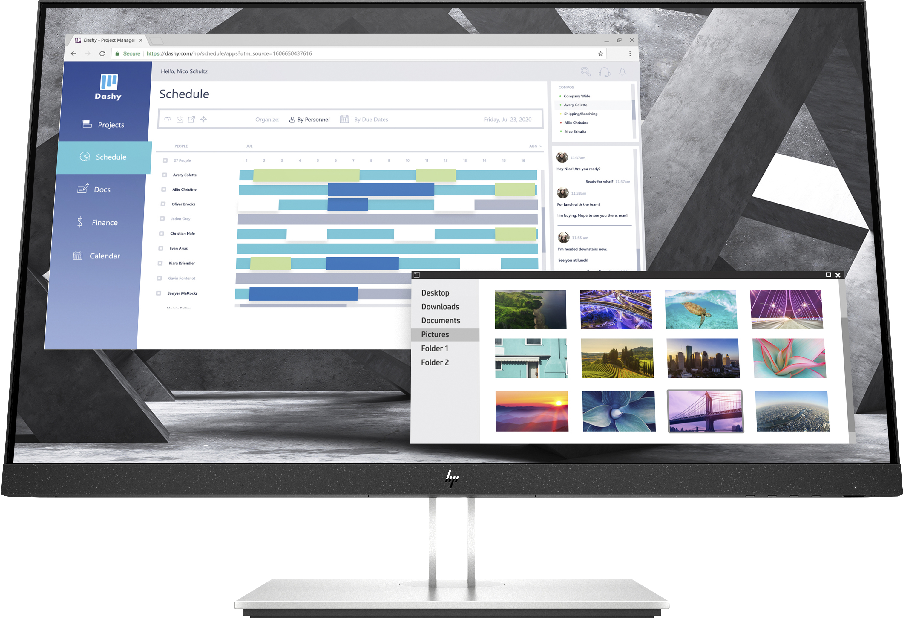 HP - B2B E-Series E27q G4 QHD-Monitor 27 Zoll  QHD  Monitor  5 ms Reaktionszeit 60 Hz 