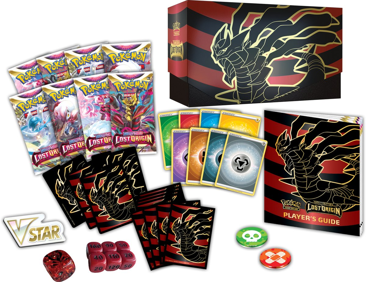 ASMODEE Pokémon TCG Sword & Shield: Lost Origin Elite Trainer Box