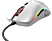 GLORIOUS PC GAMING RACE Model O - Souris de jeu, Filaire, Optique avec diodes électroluminescentes, 12000 dpi, Glossy White