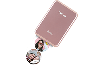 CANON Draagbare fotoprinter Zoemini Pink/Gold + Draagtas & Sticker papier (5452C003AA)