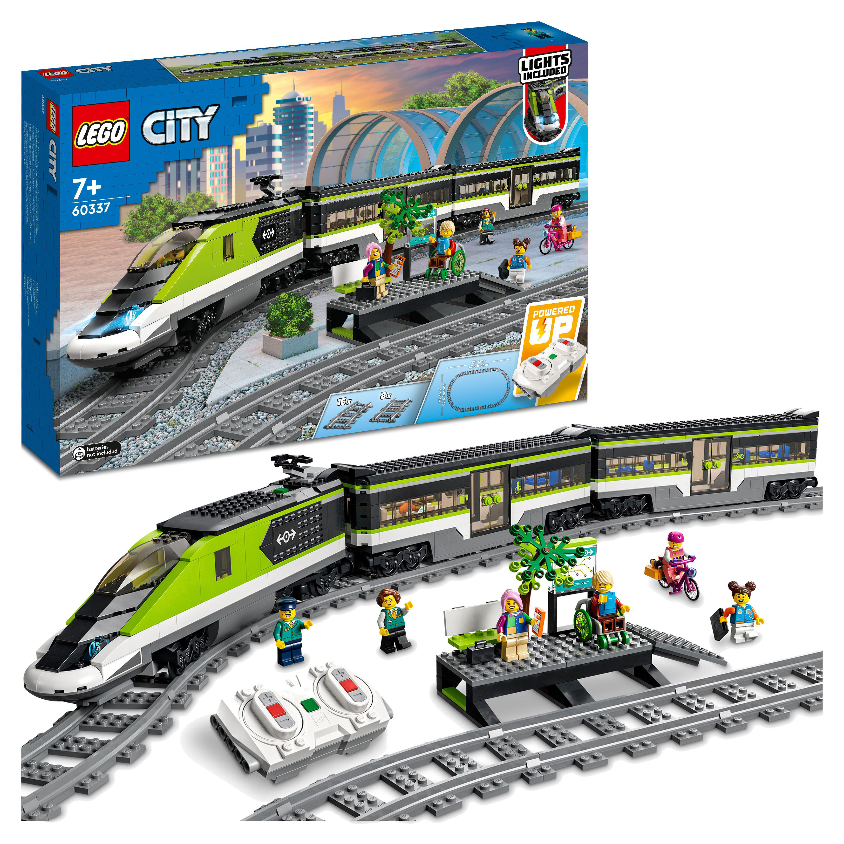 City LEGO Bausatz, Personen-Schnellzug Mehrfarbig 60337
