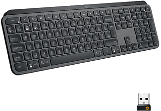 LOGITECH MX Keys Aydınlatmalı Tam Boyutlu Kablosuz Türkçe Q Klavye - Siyah