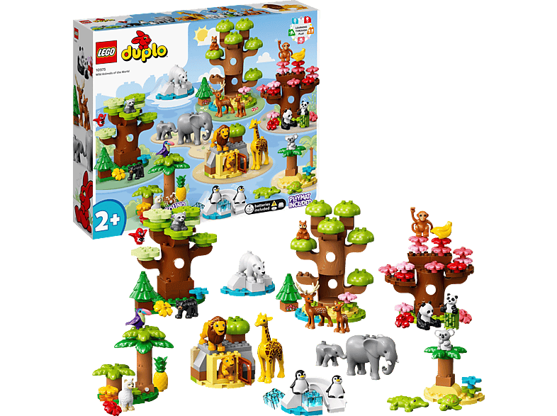 Welt DUPLO Tiere 10975 der Mehrfarbig Wilde LEGO Bausatz,