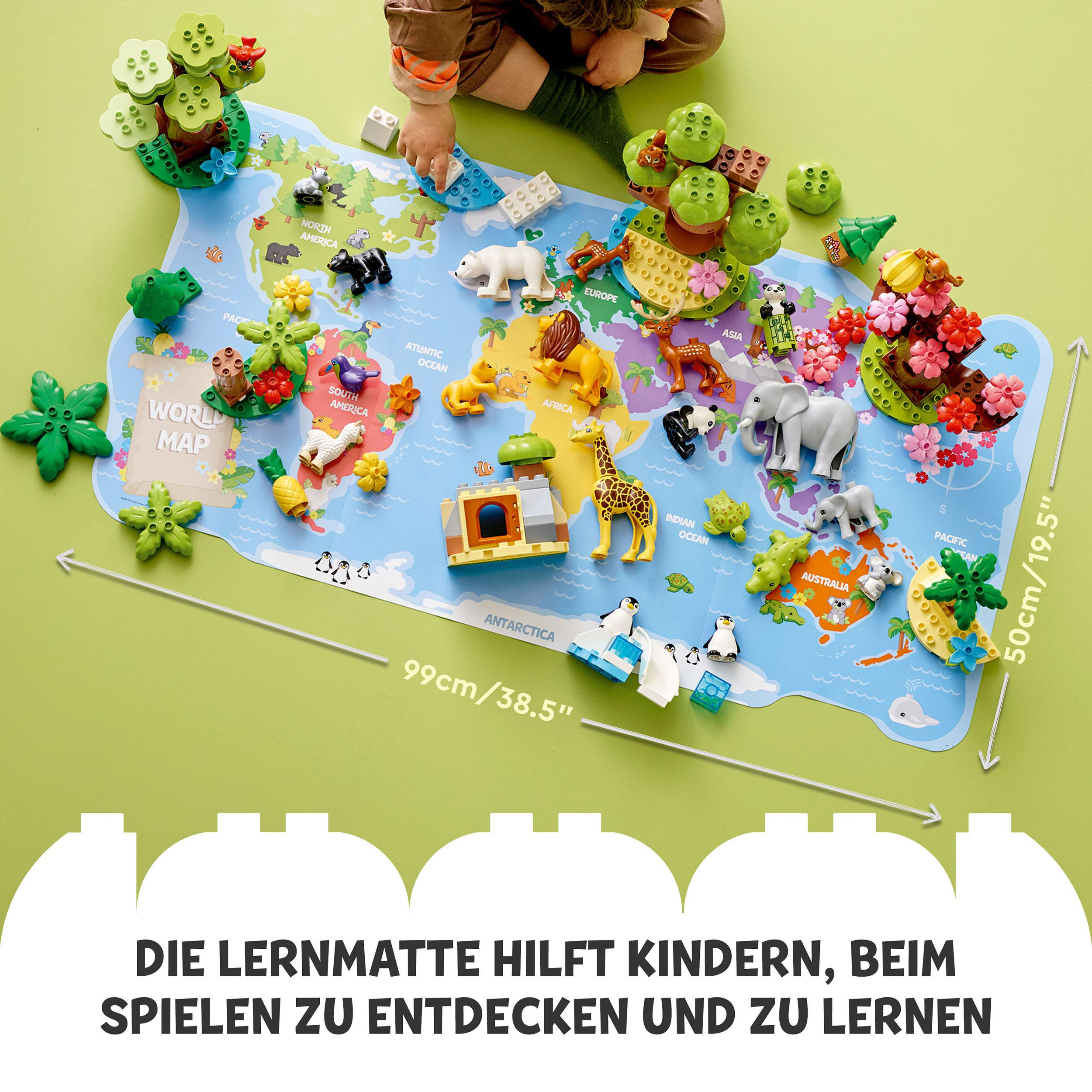 10975 Welt Tiere Mehrfarbig der DUPLO LEGO Bausatz, Wilde