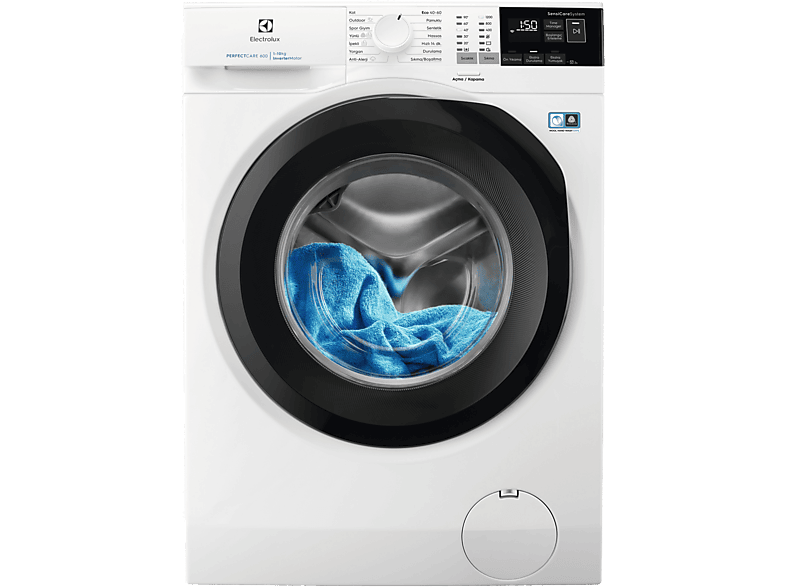 ELECTROLUX EW6FN421BT C Enerji Sınıfı 10kg 1200 Devir Çamaşır Makinesi Beyaz