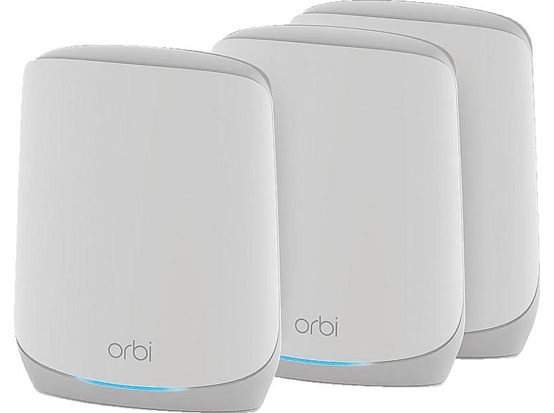 NETGEAR RBK763S-100EUS ORBI WIFI 6 TRI-BAN SYSTEM AX Mesh Wlan Set | SATURN