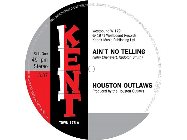 Houston Outlaws – Ain’t No Telling (7inch Single) – (Vinyl)