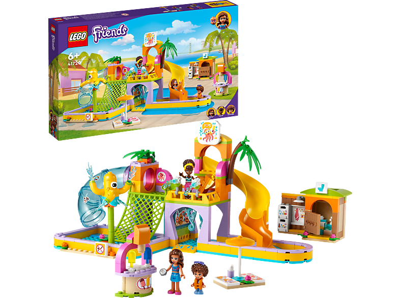 Bausatz, Wassererlebnispark 41720 LEGO Friends Mehrfarbig