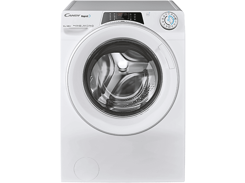 Candy Ro14126Dwmst-S Lavatrice, Caricamento frontale, 12 kg, 67 cm, Classe A