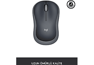 LOGITECH M185 USB Alıcılı Kompakt Kablosuz Mouse - Gri_3