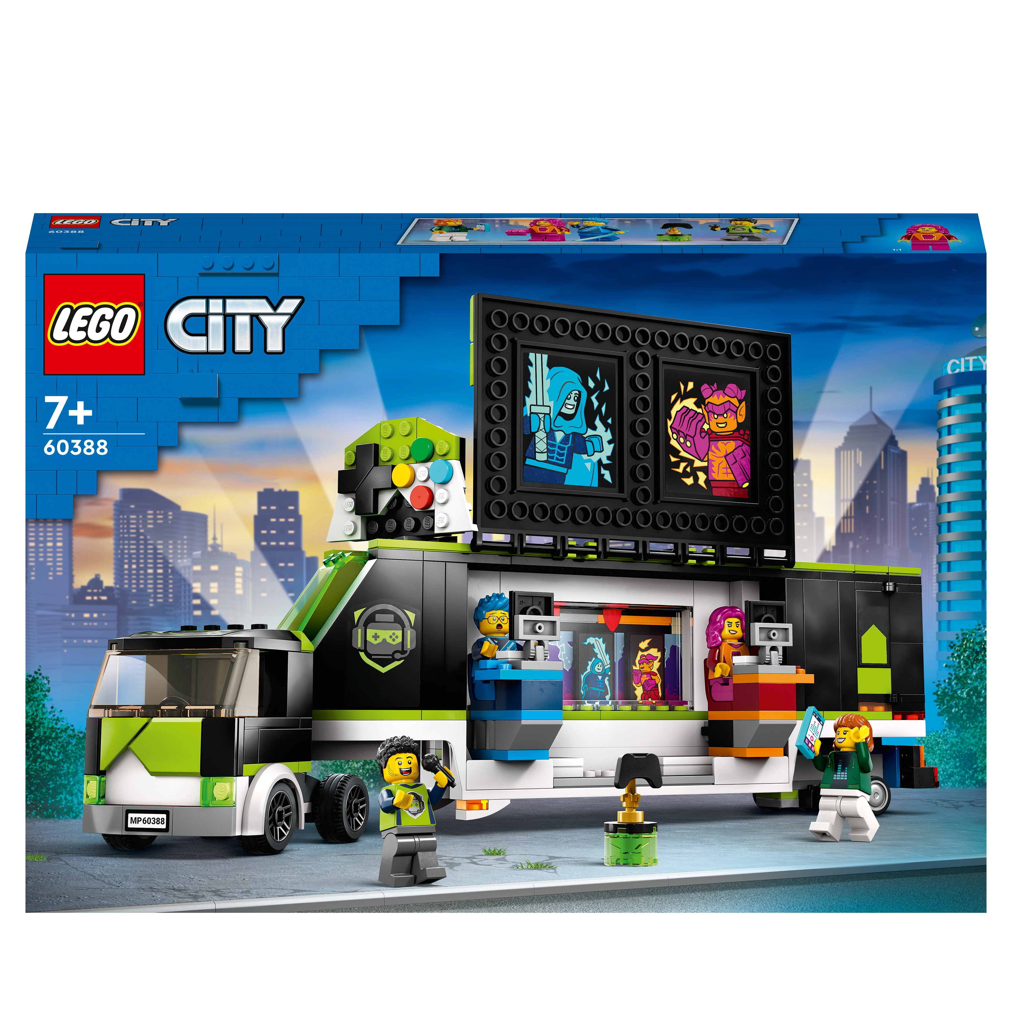LEGO City 60388 Turnier Mehrfarbig Truck Bausatz, Gaming