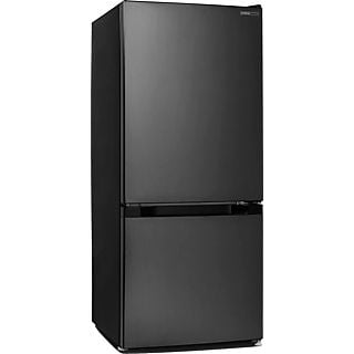 Frigorífico combi - Infiniton FGC-117B, Smart Frost, 114 cm, 117 l, Inox Negro