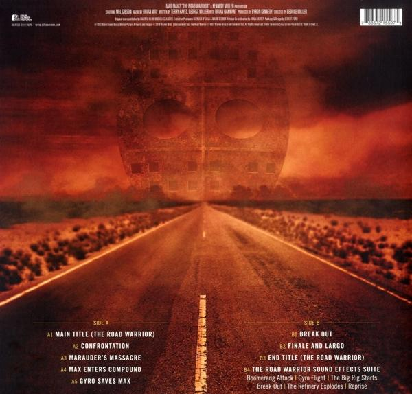 Ost-original Soundtrack - Mad Max 2-The Road Warrior (Gtf Red Vinyl)  - (Vinyl)