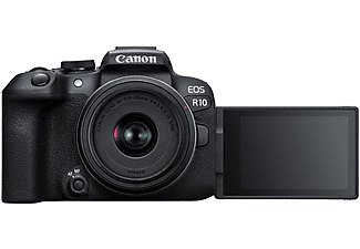 CANON EOS R10 + RF-S 18-45mm f/4.5-6.3 IS STM Kit Fotoğraf Makinesi Siyah_1