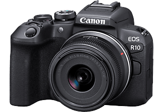 CANON EOS R10 + RF-S 18-45mm f/4.5-6.3 IS STM Kit Fotoğraf Makinesi Siyah