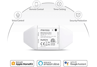 MEROSS Wi-Fi Uzaktan Kontrollü Akıllı Garaj Kapısı Anahtarı_2