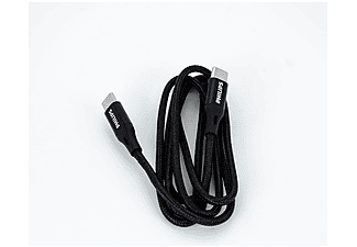 PHILIPS DLC5531C Type-C to Type-C, 1.2m, PD, 480 Mbps, Örgülü Hızlı Data ve Şarj Kablosu Siyah_2
